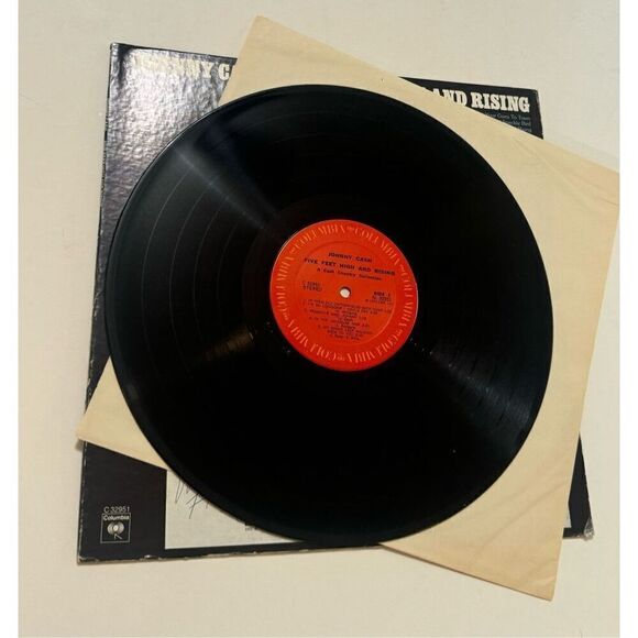 Columbia House Johnny Cash "Five Feet High And Rising - Radio station Promo 1974 - Picture 5 of 11
